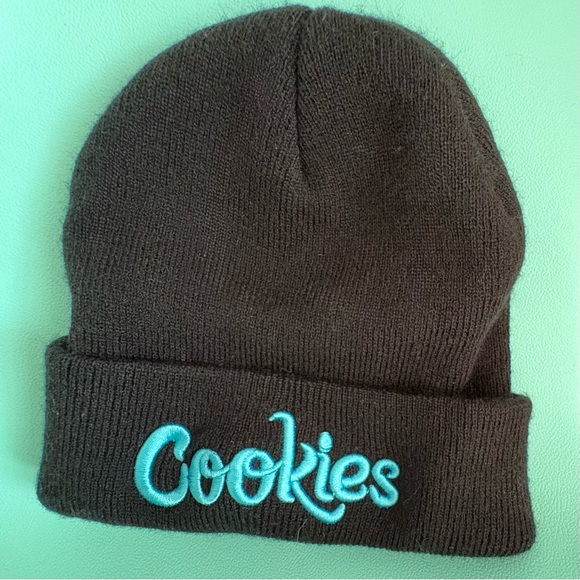 Cookies Other - COOKIES Knitted Warm Winter cap Soft Ski Fold Beanie Hat, one size.